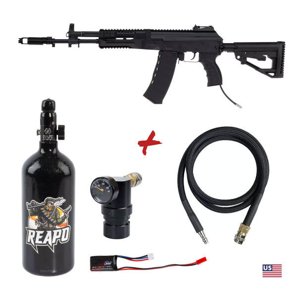 HPA Deal #1 - SAC x Wolverine Arcturus Full Metal AK12 ME HPA Lite Version, Black - Bild 1