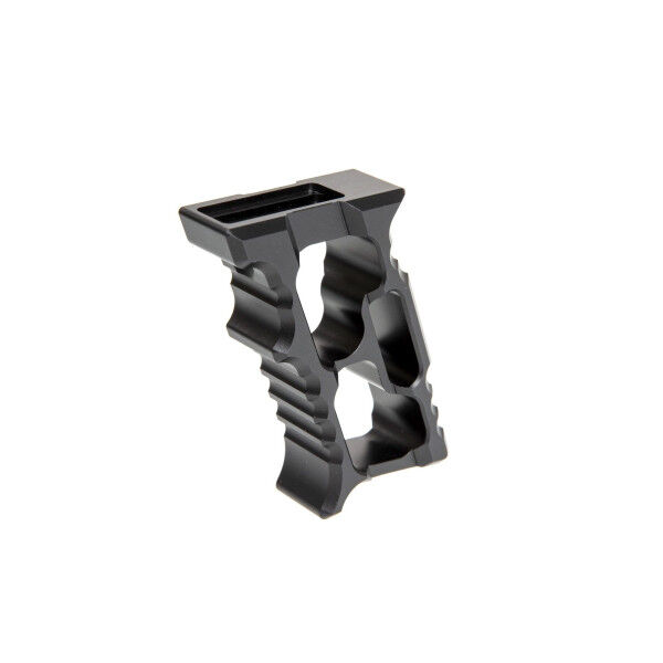 M-Lok / Keymod Aluminum Angled Forward Grip, Black - Bild 1
