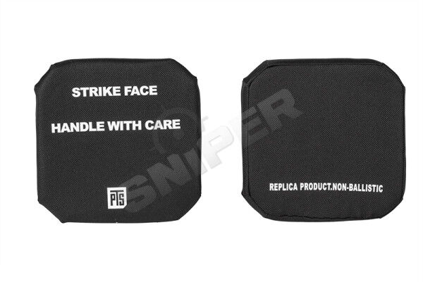 Side Plate Set 6&quot;x6&quot; (links &amp; rechts), Black - Bild 1