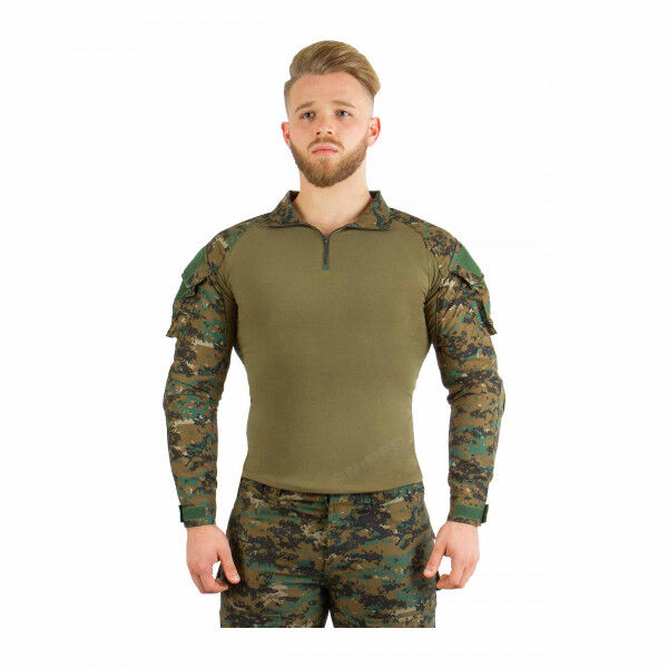 Tactical Combat Shirt, Digital Woodland - Bild 1