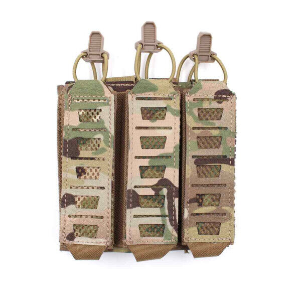 Corso Tactical Triple Mag-Pouch Dagger für MP5/MP7, Camo - Bild 1