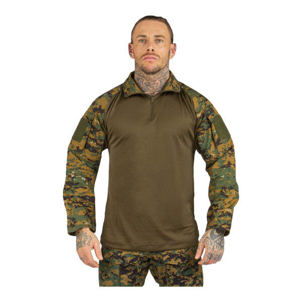 Combat Shirt, Farbe Digital Woodland - Bild 1