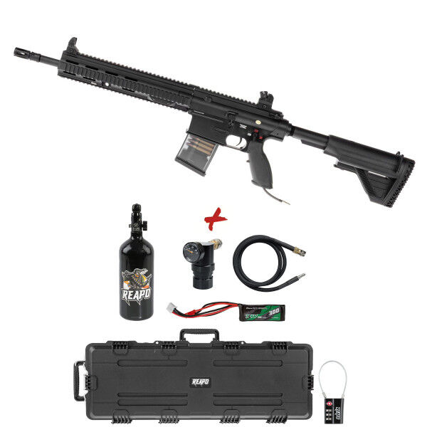 HPA Deal #1 - SAC x Wolverine GE17 HPA DMR Rifle, Black - Bild 1