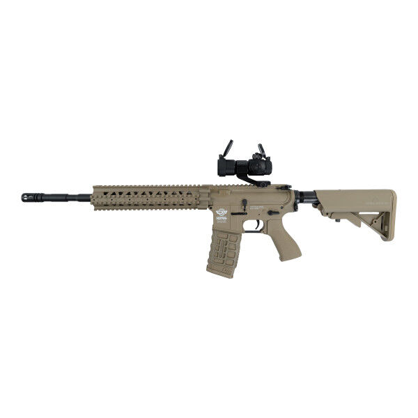 G&amp;G CM16 R8-L &lt; 0,5 Joule Softair Gewehr, Desert - Bild 1