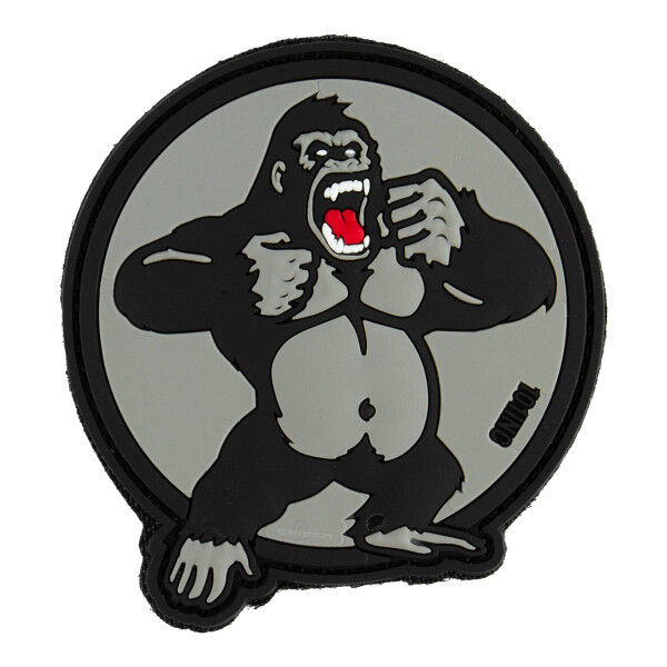 King Kong PVC Patch, white - Bild 1