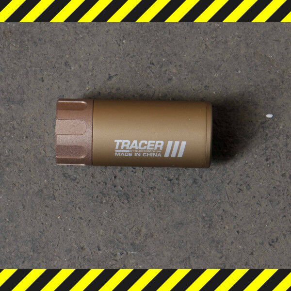B-Ware Flash Tracer 3,5&quot;, 14mm CCW, Tan - Bild 1