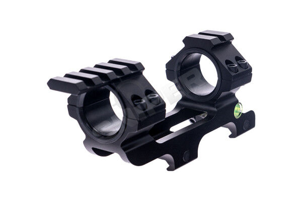 25mm/30mm Wasserwaage SPR Scope Mount, Black - Bild 1