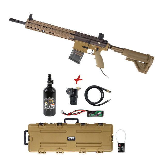 HPA Deal #1 - SAC x Wolverine GE17 HPA DMR Rifle, Tan - Bild 1