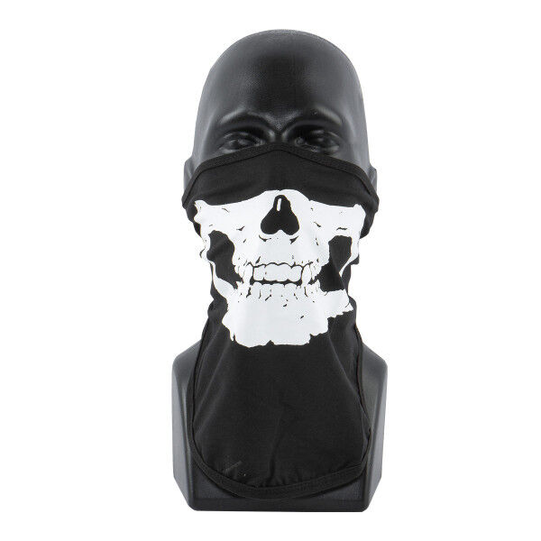 Stretch mask skull, black - Bild 1