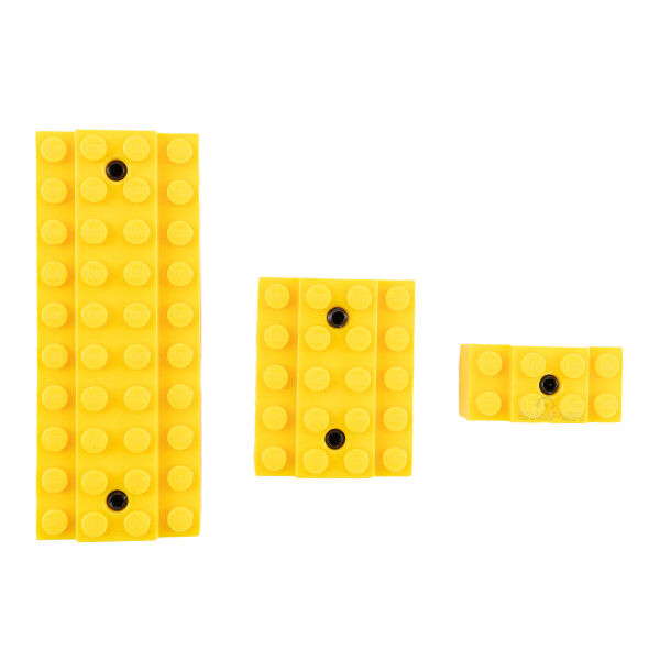 Laylax Rail Covers RIS Blocks, Yellow - Bild 1
