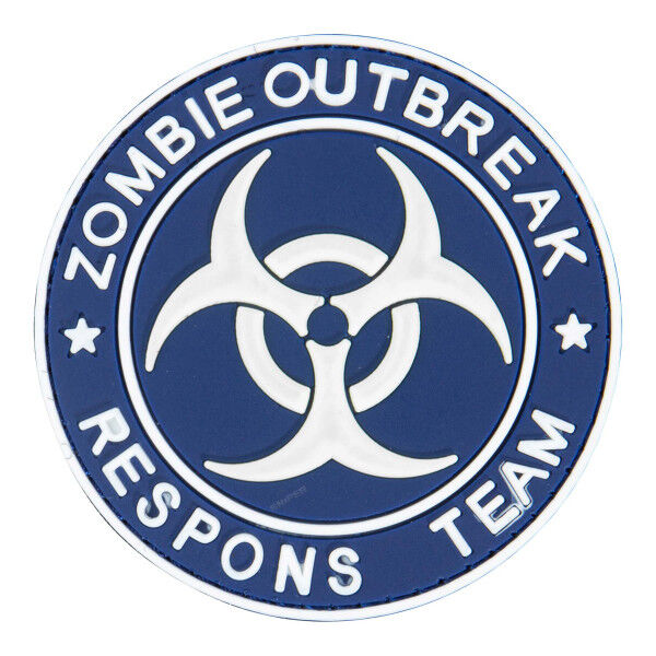 Patch 3D PVC Zombie outbreak respons team - Bild 1