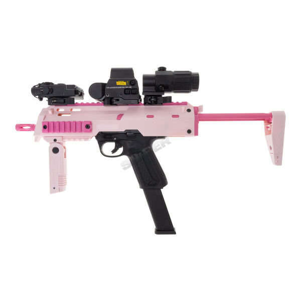 Prep my Airsoft - Action Army AAP 01 Assassin GBB Softair Pistole, Black/Pink Ultra - Bild 1