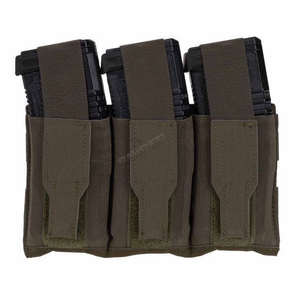 Reapo Triple Mag Pouch w/ Velcro, Ranger Green - Bild 1