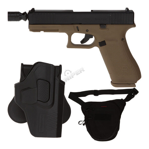 Silvester Deal #1 - Glock 17 Gen 5 9mm P.A.K Schreckschusswaffe, French Army - Bild 1