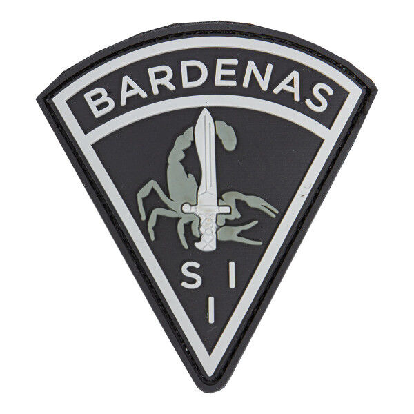 3D PVC Patch Bardenas, black - Bild 1