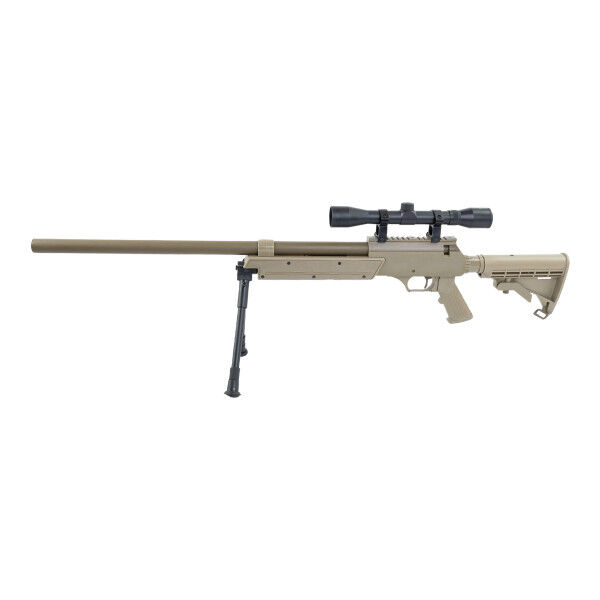 Tango T96 Spring Sniper Rifle Set, Tan - Bild 1