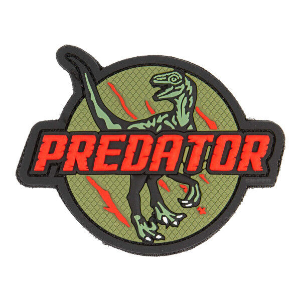3D PVC Patch Predator, red - Bild 1