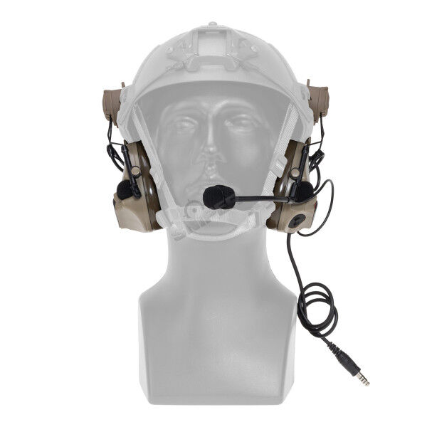 Z-Tactical Z154 CIII Headset w/ Fast Helmet Adapter, Dark Earth - Bild 1