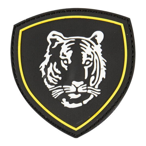 3D PVC Patch Russian Tiger, black - Bild 1
