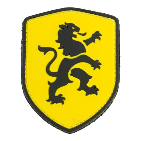 3D PVC Patch Lion, yellow - Bild 1