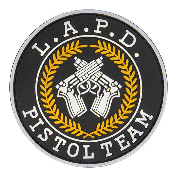PVC Patch L.A.P.D pistol team - Bild 1
