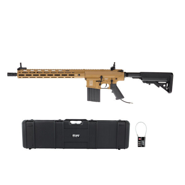 SAC x Wolverine SA-E35 DMR Rifle HPA, Tan - Bild 1