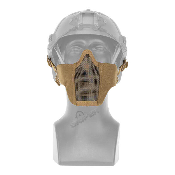 Reapo Mesh Face Mask, Tan - Bild 1