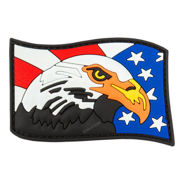 3D PVC Patch USA eagle - Bild 1