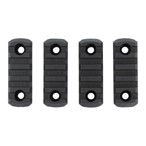 4 M-Lock Rail Kit 5 Slots, Black - Bild 1