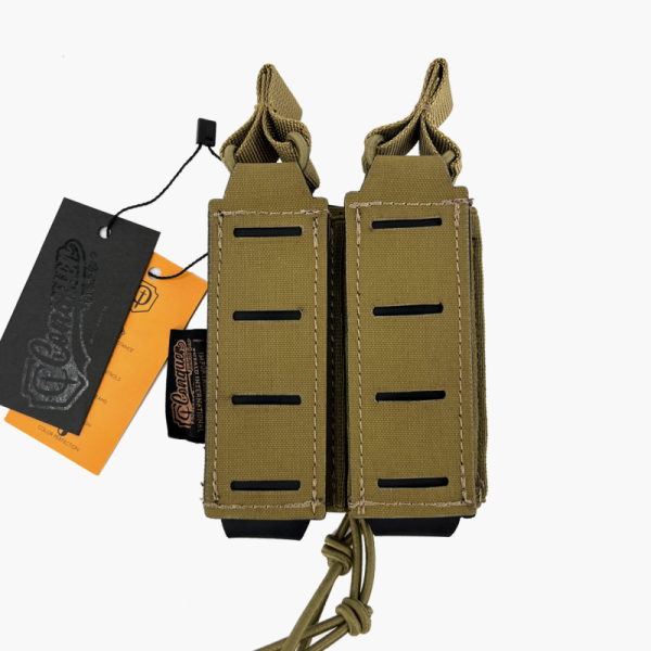 Conquer Double Pistol Mag Pouch, Coyote - Bild 1