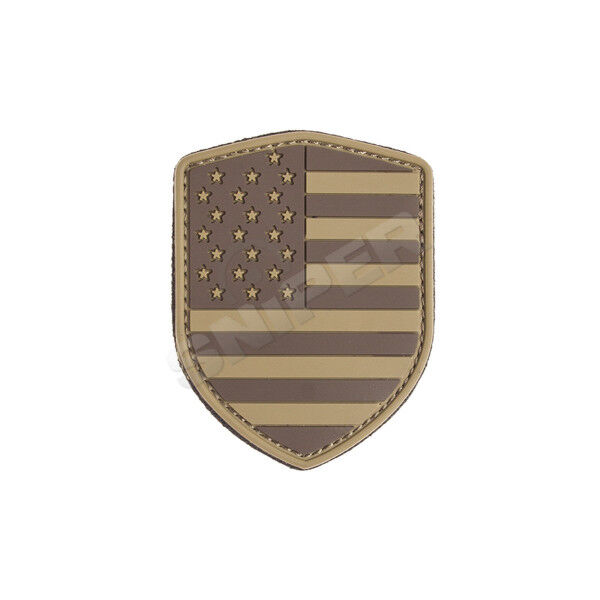USA Schild PVC Patch, desert (B112) - Bild 1