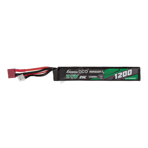 Dean 7,4V 1200mAh 25C LiPo-Akku, 1 Stick - Bild 1