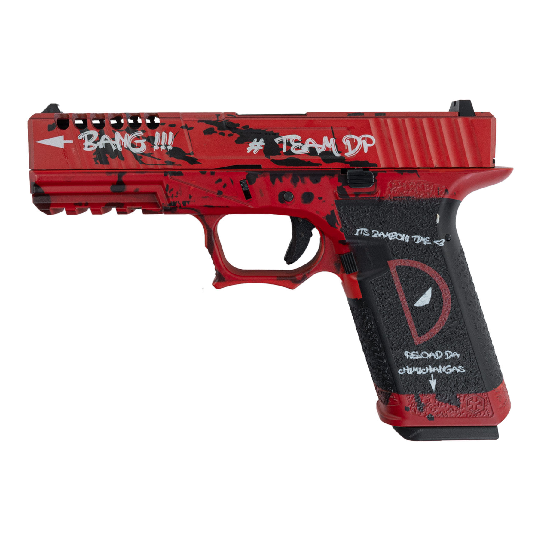 AW Custom VX7 GBB, Red Version | Softair Pistolen Gas ab 18 