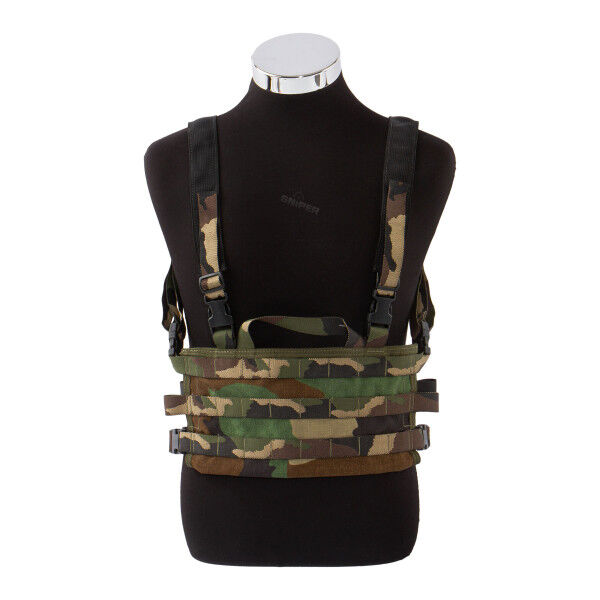 Advanced Outfitters Small Chest Rig, Woodland - Bild 1