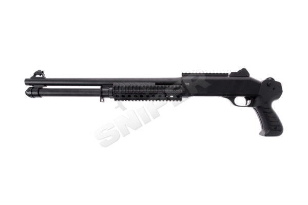 M3 Compact Tactical Spring Shotgun, Black - Bild 1
