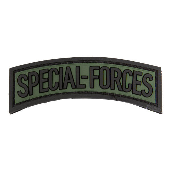 3D PVC Patch Special Forces, green - Bild 1
